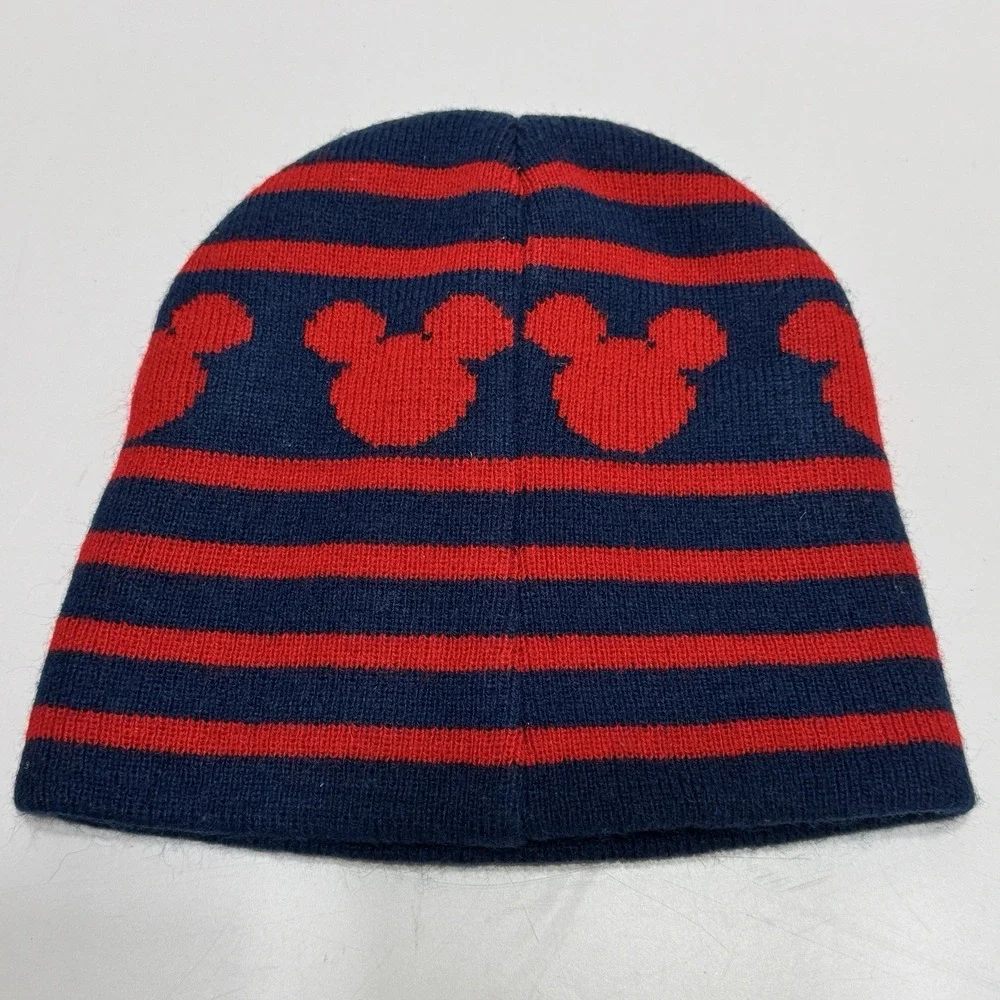 Disney 2t - 5t Mickey Mouse Red Blue Boys Winter Hat